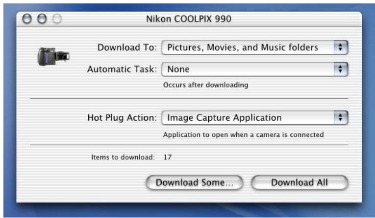 NIKON VIEW 5 - Starting NikonView under Mac OS X - 1