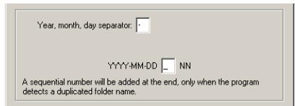 NIKON VIEW 5 - Unique naming key between pre and suffix pull-down menu - 3