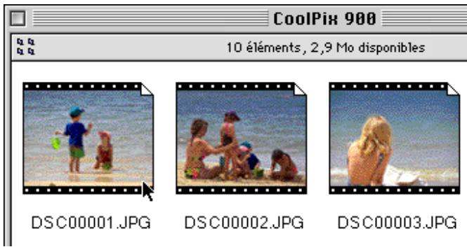 NIKON VIEW 900 - Ouverture d'images sélectionnées à partir de nikon view browser - 3