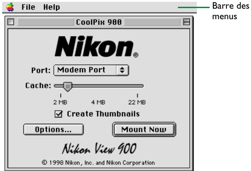 NIKON VIEW 900 - Le panneau de configuration coolpix 900 - 1