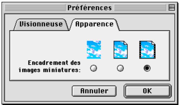 NIKON VIEW 900 - Modification de l'apparence des vues miniatures - 2
