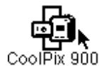 NIKON VIEW 900 - Affichage des éléments présents dans la mémoire de l'appareil photographique - 1