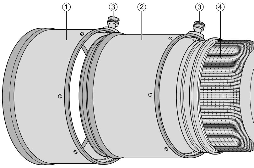 NIKON AF-S NIKKOR 500MM F-4G ED VR - 1.名稱 ():參考頁 - 2
