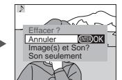 NIKON MB-D100 - Effacement d'un message vocal - 2