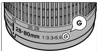 NIKON SB-50DX - G-type AF Nikkor lenses - 1