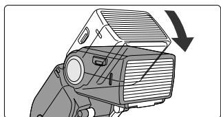 NIKON SB-50DX - Attaching the SB-50DX to the Camera - 6
