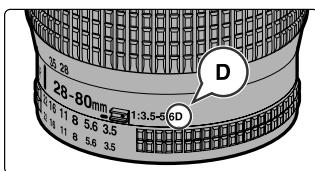 NIKON SB-50DX - D-type AF Nikkor lenses - 1