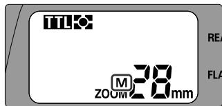 NIKON SB-50DX - Setting the zoom-head position manually - 3
