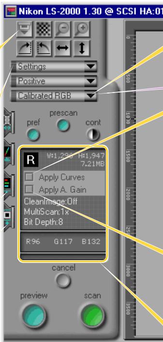 NIKON SCAN 2.5 - The Scan Window - 1