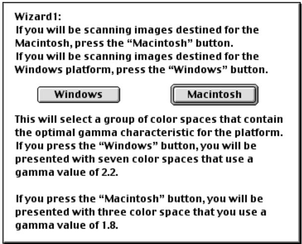 NIKON SCAN 2.5 - The Profile Wizard - 1