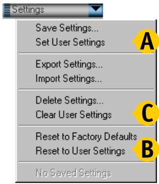 NIKON SCAN 2.5 - The Settings Menu - 1