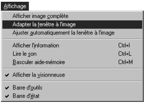 NIKON VIEW - Faire défiler et redimensionner la fenêtre document - 3