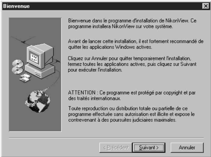 NIKON VIEW - Troisième étape — installer nikon view - 3
