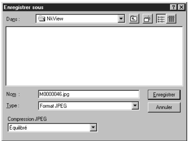 NIKON VIEW - Quatrième étape — enregistrer les documents sur le disque - 3