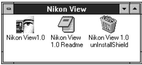 NIKON VIEW - Quatrième étape — installation des programmes additionnels - 1