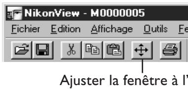 NIKON VIEW - Faire défiler et redimensionner la fenêtre document - 2