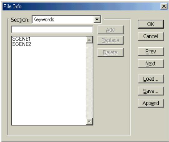 NIKON VIEW 4.1.1 - Keywords - 2