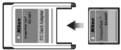 NIKON VIEW 4.1.1 - Inserting a Memory Card - 1