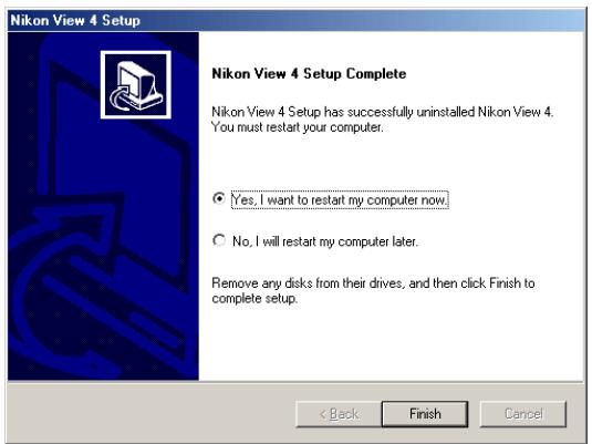 NIKON VIEW 4.1.1 - Step 4—Restart your computer - 1