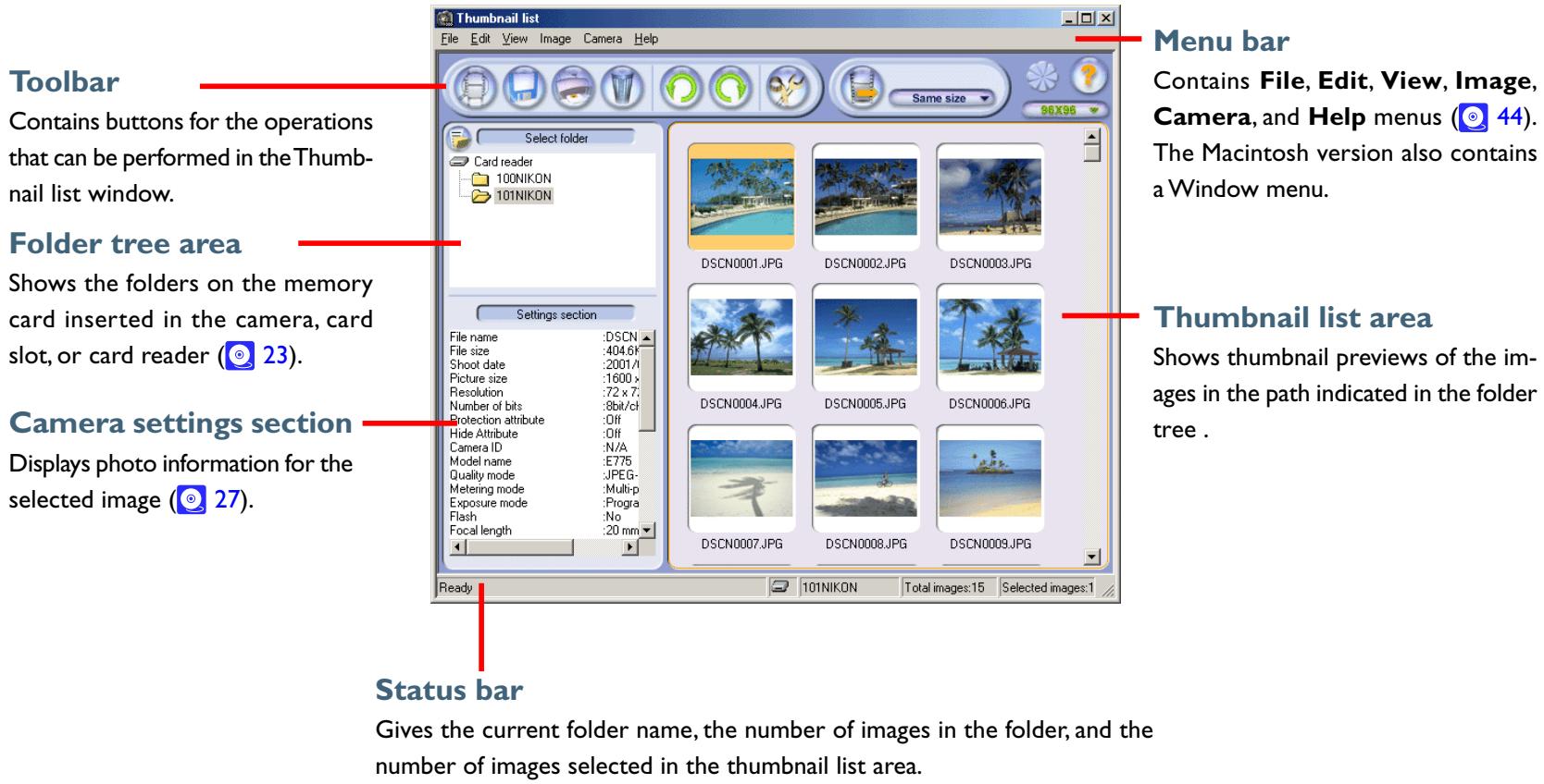 NIKON VIEW 4.1.1 - Transferring Images - 1