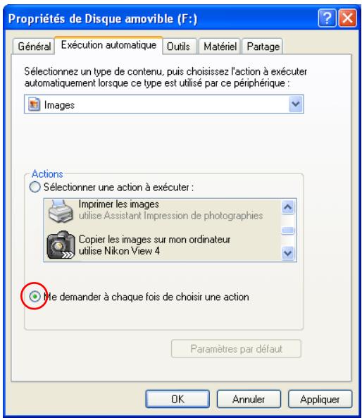 NIKON VIEW 4.3.1 - Affichage de la fenêtre AutoPlay - 4