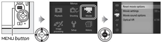 NIKON 1 J3 - The Movie Menu - 1