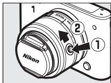 NIKON 1 J3 - Lenses with Retractable Lens Barrel Buttons - 1
