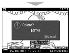 NIKON 1 J3 - Deleting Motion Snapshots - 2
