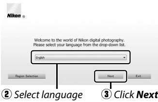 NIKON 1 J3 - Select a language. - 1