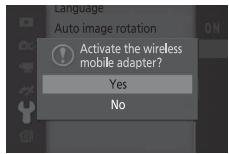 NIKON 1 J3 - Activate the adapter. - 1
