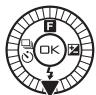 NIKON 1 J3 - Display flash modes. - 1