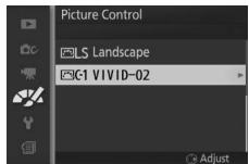 NIKON 1 J3 - Save the Picture Control. - 2