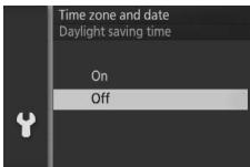 NIKON 1 J3 - Choose a language and set the clock. - 4