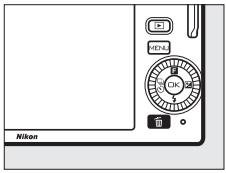 NIKON 1 J3 - Delete the photograph. - 1