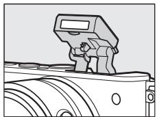 NIKON 1 J3 - Raising the Flash - 1