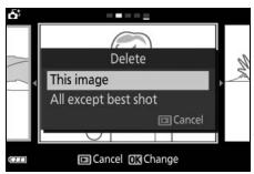 NIKON 1 J3 - Deleting Individual Photographs - 1