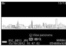 NIKON 1 J3 - Viewing Panoramas - 1