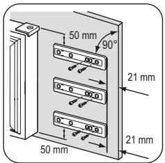 FAURE FBA6317 - Installing the appliance - 10