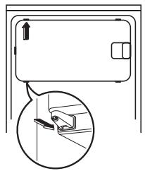 FAURE FBA6317 - Reversibility of the freezer door - 4