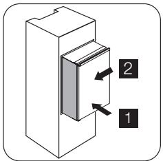 FAURE FBA7230A - Installing the appliance - 2
