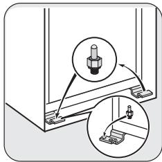 FAURE FBA7340 - Removing the shelf holders - 2