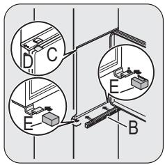 FAURE FBA7340 - Installing the appliance - 8