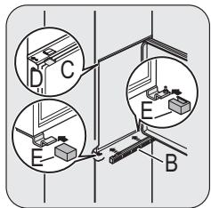 FAURE FBB7294 - Installing the appliance - 7