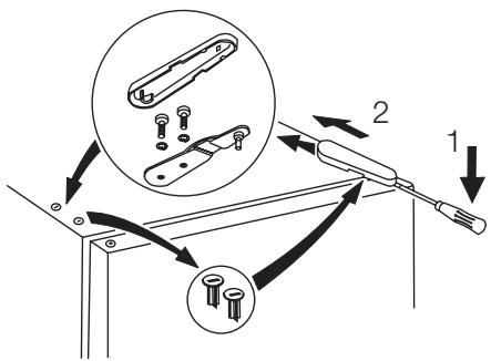 FAURE TG05010 - Possibilità di invertire la porta - 1