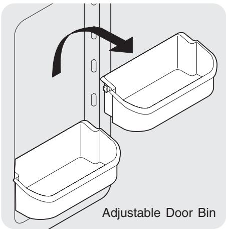 AEG-ELECTROLUX FRS3R4EW - ADJUSTABLE DOOR BINS - 1