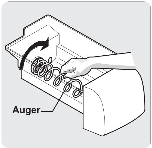 AEG-ELECTROLUX GHSC39EEPB - CLEANING THE ICE DISPENSER - 1