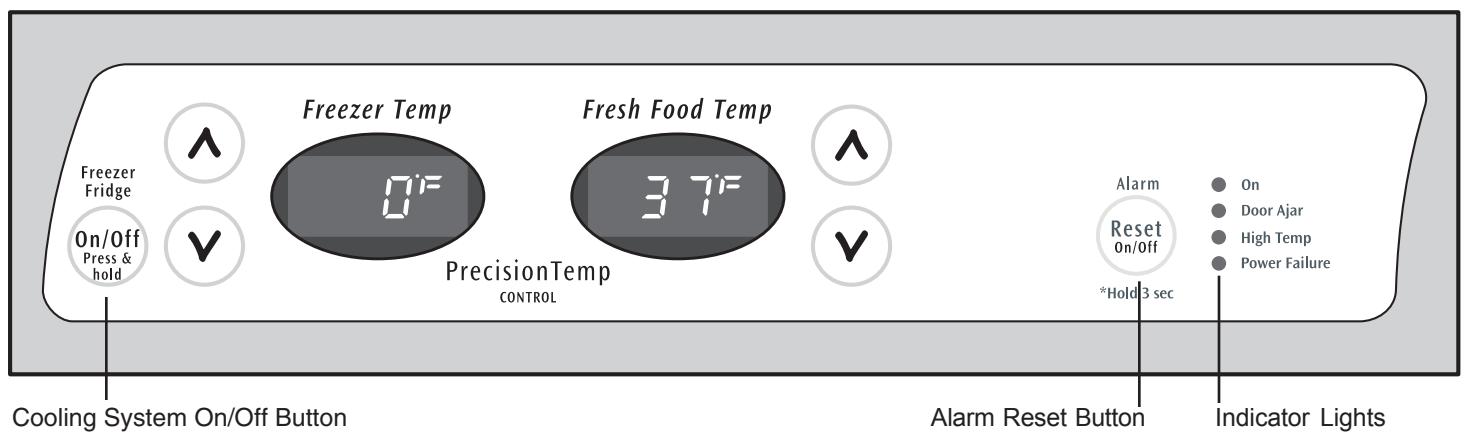 AEG-ELECTROLUX GHSC39EEPB - IF TEMPERATURE DISPLAYS FLASH... - 1