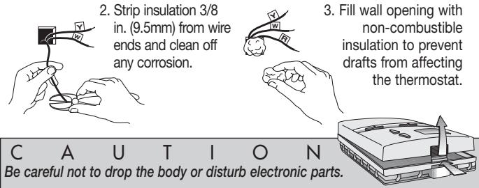 AEG-ELECTROLUX LUX DMH100 - MOUNTING THE UNIT ON THE WALL - 1