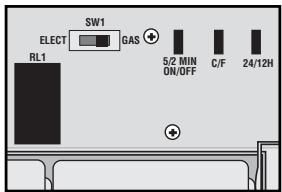 AEG-ELECTROLUX LUX TX1500B - CHANGING FROM °F TO °C AND A 12HR CLOCK TO A 24HR CLOCK - 1