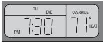 AEG-ELECTROLUX LUX TX1500B - TEMPERATURE OVERRIDE - 1
